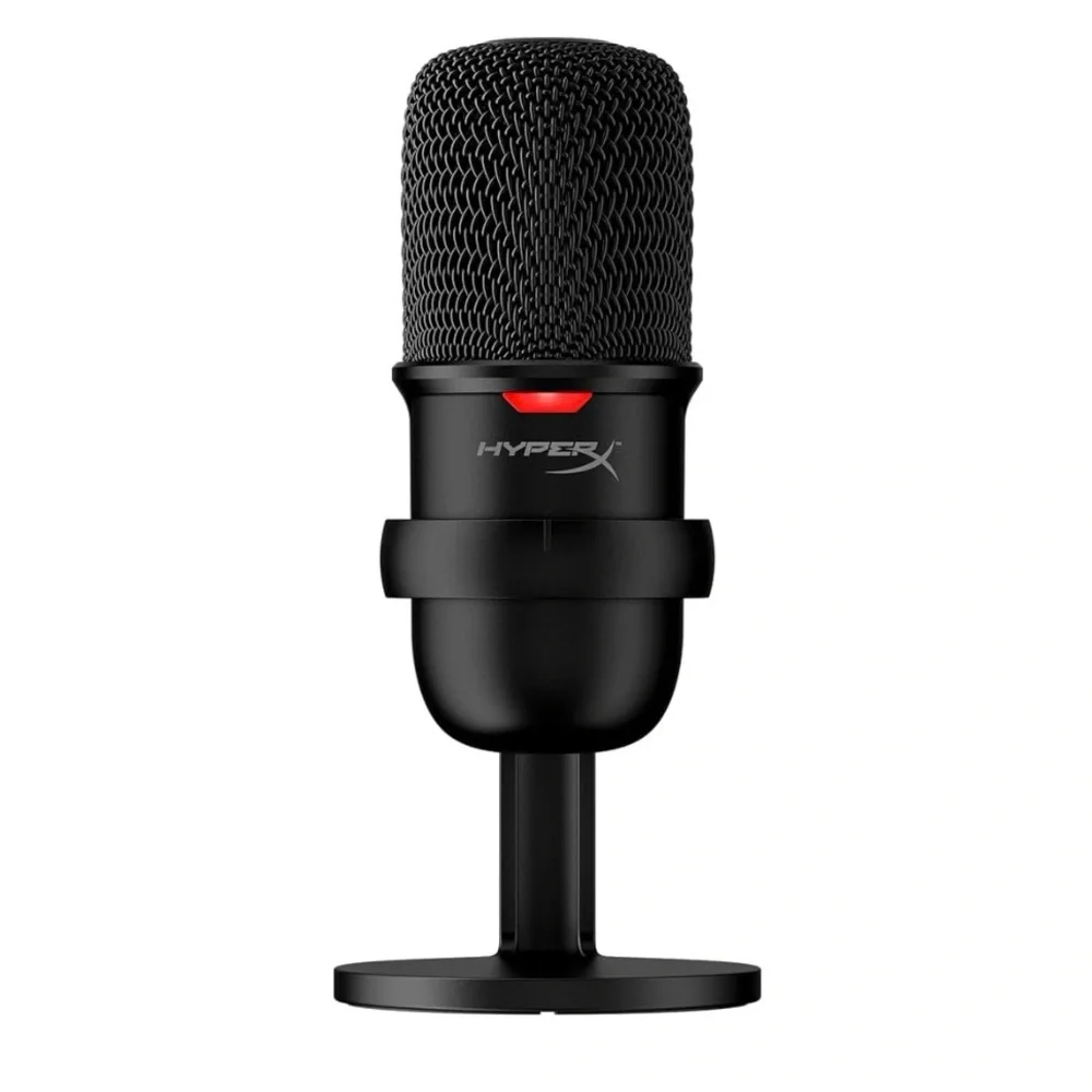 HypeX Black USB Condenser Microphone - Professional Streaming & Recording SET